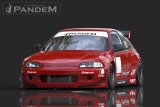 GReddy 92-95 Honda Civic EG Hatchback Pandem Rocket Bunny Side Skirts thumbnail 7