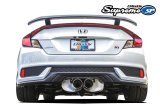 GReddy 2017+ Honda Civic SI Coupe Supreme SP Exhaust thumbnail 1