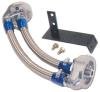 GReddy 93-97 Toyota Supra 2JZ-GTE Oil Filter Relocation Kit thumbnail 2