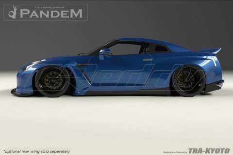 GReddy 09+ Nissan GT-R R35 Pandem Aero Front Bumper Only thumbnail 7