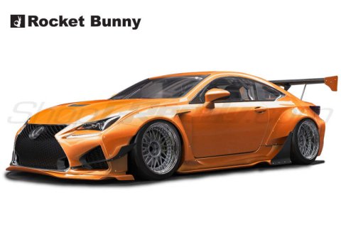 GReddy 2015+ Lexus RC-F Rocket Bunny Full Wide-Body Aero Kit w/o GT Wing thumbnail 1