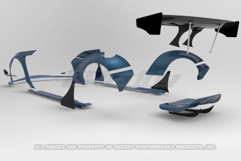 GReddy 2015+ Lexus RC-F Rocket Bunny Full Wide-Body Aero Kit w/o GT Wing thumbnail 4