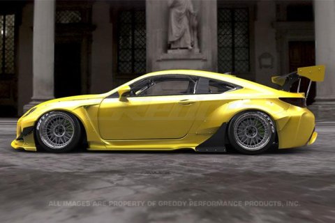 GReddy 2015+ Lexus RC-F Rocket Bunny Full Wide-Body Aero Kit w/ GT Wing thumbnail 7