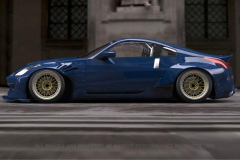 GReddy 03-08 Nissan 350Z Rocket Bunny Front Lip thumbnail 4