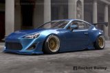 GReddy 13+ Scion FR-S Full Greddy X Rocket Bunny 86 Wide Body Aero Kit without GT Wing thumbnail 7