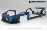 GReddy 89-93 Nissan 240SX Full Rocket Bunny 180/240SX Wide Body Aero Kit w/ Wing thumbnail 9