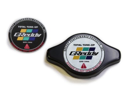 GReddy Type-N No Relief Radiator Cap Most Honda / Some Toyota - Black
