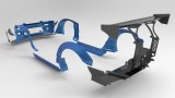 GReddy 89-93 Nissan 240SX Rocket Bunny RPS13 V2 6666 GT Wing thumbnail 4