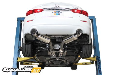 GReddy 16+ Infiniti Q50 Evolution (RWD ONLY) GT Cat-Back Exhaust thumbnail 1