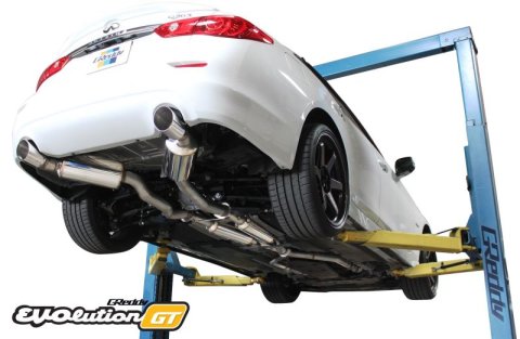 GReddy 16+ Infiniti Q50 Evolution (RWD ONLY) GT Cat-Back Exhaust thumbnail 2