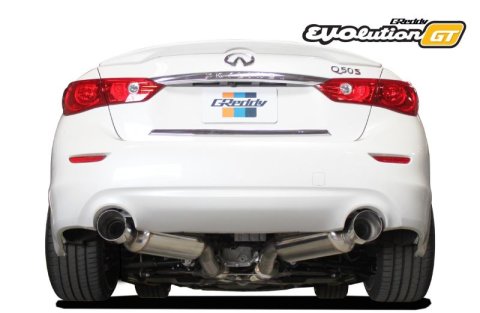 GReddy 16+ Infiniti Q50 Evolution (RWD ONLY) GT Cat-Back Exhaust thumbnail 4