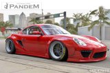 GReddy 05-08 Porsche Cayman (987.1) Rocket Bunny Full Wide-Body Aero Kit w/o Wing thumbnail 8