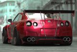 GReddy 09+ Nissan GT-R R35 Rocket Bunny GT-Wing (Rods) thumbnail 1