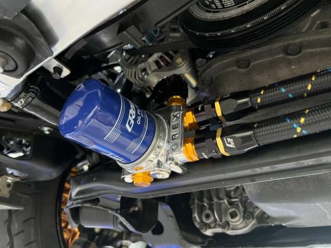 GReddy TYPE-I Oil Filter Relocation Block - Uses M20xP1.5 Oil Filter thumbnail 2