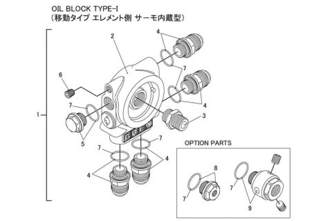 GReddy TYPE-I Oil Filter Relocation Block - Uses M20xP1.5 Oil Filter thumbnail 4