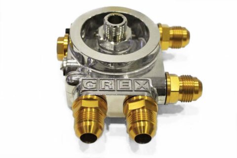 GReddy TYPE-I Oil Filter Relocation Block - Uses M20xP1.5 Oil Filter thumbnail 5