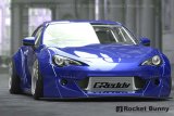 GReddy 13+ Scion FR-S Version 2 Greddy X Rocket Bunny 86 Aero Side Skirts Only thumbnail 1