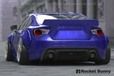 GReddy 13+ Scion FR-S Version 2 Greddy X Rocket Bunny 86 Aero Side Skirts Only thumbnail 3