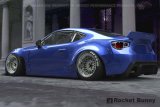 GReddy 13+ Scion FR-S Version 2 Greddy X Rocket Bunny 86 Aero Side Skirts Only thumbnail 6