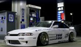 GReddy 94-96 Nissan 240SX S14 Rocket Bunny Front Wide Fenders Ver. 1 thumbnail 1