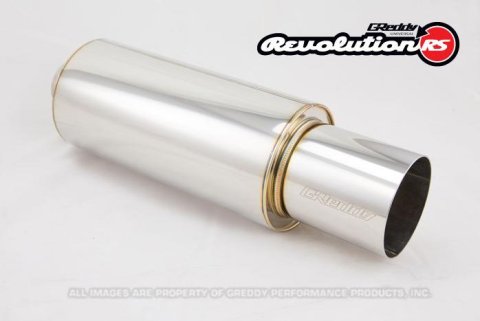 GReddy 3.0in Universal Revolution Muffler thumbnail 2