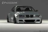 GReddy 99-06 BMW E46 Coupe Pandem Wide Body Rear Fenders (SPECIAL ORDER) thumbnail 3