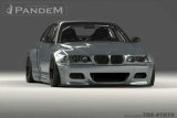 GReddy 99-06 BMW E46 Coupe Pandem Wide Body Blister Kit (SPECIAL ORDER) thumbnail 6