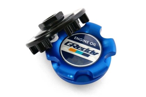 GReddy Type-B Oil Filler Cap Mazda M35-P4.0 - Blue thumbnail 2