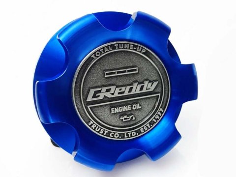GReddy Type-B Oil Filler Cap Mazda M35-P4.0 - Blue thumbnail 3