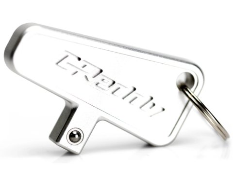 GReddy 3/8in Drive Master Switch Keychain - Silver