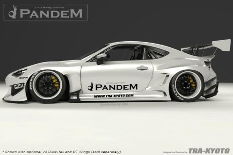 GReddy Scion FR-S Pandem Wide Body V3 Front Canard thumbnail 3
