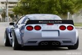 GReddy Pandem 97-04 Chevrolet Corvette C5 Fastback Coupe Rocket Bunny Full Widebody Aero Kit w/ Wing thumbnail 3