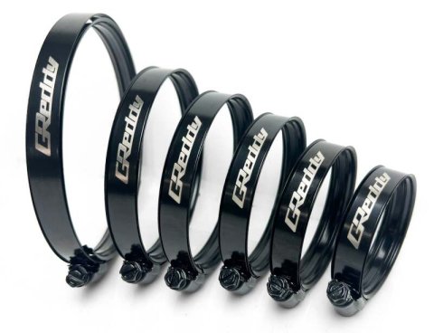 GReddy 30-45mm / No. 24 Dual Bead Boost Clamp - Black thumbnail 1