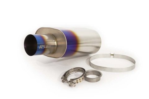 GReddy Universal 3.0in RS-Ti Oval Titanium Muffler thumbnail 8