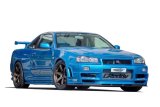 GReddy 99-02 Nissan Skyline GT-R BNR34 Aluminum Radiator TW-R thumbnail 6