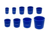 GReddy 50mm x 70mm Silicone Straight Hose - Blue thumbnail 2