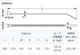GReddy 200mm Cable Ties - 20pcs thumbnail 6