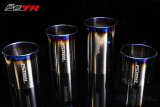 GReddy Titanium Trust PE-TR Tip L 110MM x 115MM - Titanium Burnt Finish thumbnail 5