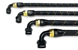 GReddy AN16 Reusable Hose Nylon Braided, Black/Gold/Blue thumbnail 4