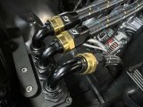 GReddy AN04 STRAIGHT HOSE END SWIVEL BLACK/GOLD ANODIZED thumbnail 3