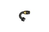 GReddy AN04 60 DEGREE HOSE END SWIVEL BLACK/GOLD ANODIZED thumbnail 1