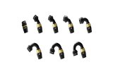 GReddy AN04 60 DEGREE HOSE END SWIVEL BLACK/GOLD ANODIZED thumbnail 8