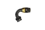 GReddy AN06 60 DEGREE HOSE END SWIVEL BLACK/GOLD ANODIZED thumbnail 1