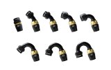 GReddy AN06 60 DEGREE HOSE END SWIVEL BLACK/GOLD ANODIZED thumbnail 9