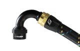 GReddy AN10 120 DEGREE HOSE END SWIVEL BLACK/GOLD ANODIZED thumbnail 1