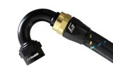GReddy AN12 150 DEGREE HOSE END SWIVEL BLACK/GOLD ANODIZED thumbnail 1