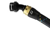 GReddy AN12 30 DEGREE HOSE END SWIVEL BLACK/GOLD ANODIZED thumbnail 1