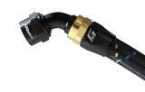 GReddy AN12 60 DEGREE HOSE END SWIVEL BLACK/GOLD ANODIZED thumbnail 1