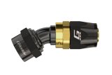 GReddy AN16 120 DEGREE HOSE END SWIVEL BLACK/GOLD ANODIZED thumbnail 1