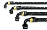 GReddy AN16 30 DEGREE HOSE END SWIVEL BLACK/GOLD ANODIZED thumbnail 6